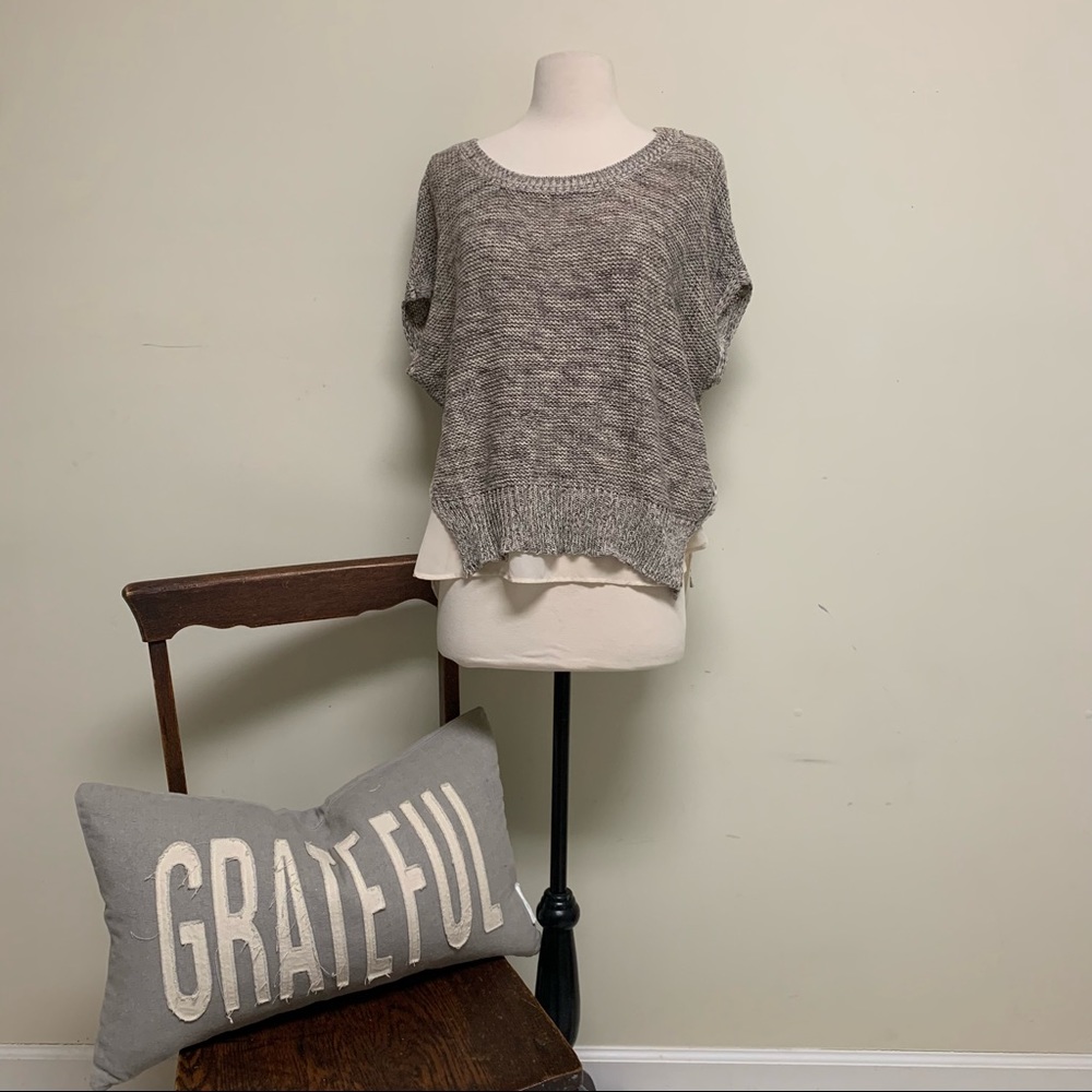 Neely sweater blouse